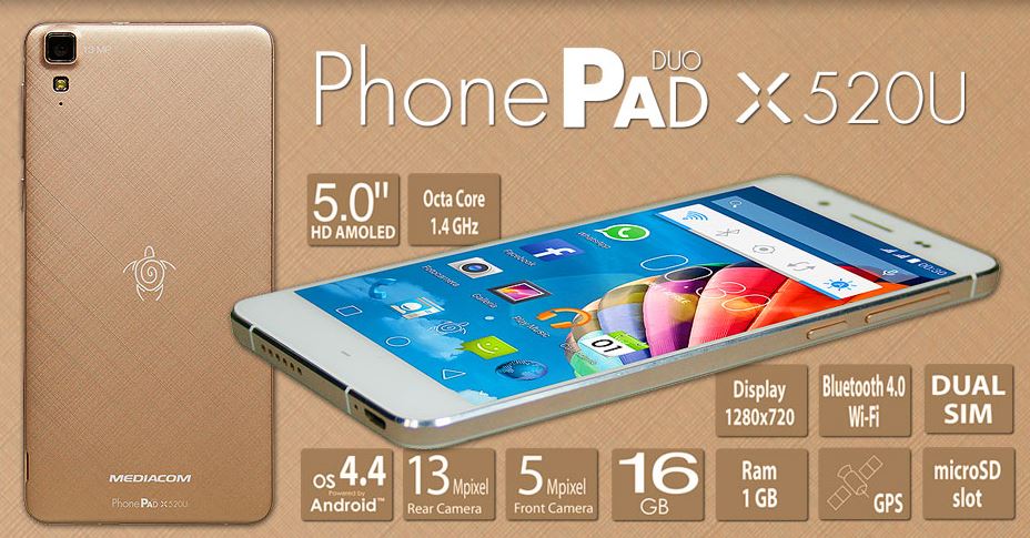 Mediacom PhonePad Duo X520U