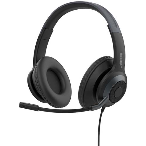 Headset USB 40mm con controllo volume