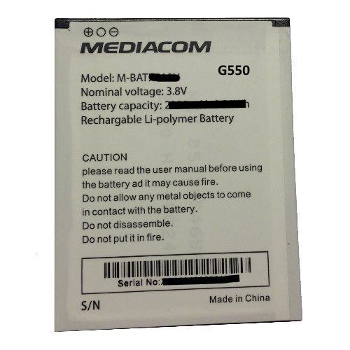 Batteria PhonePad G550 2050 mAh