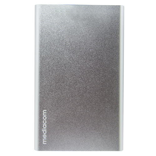 SOS Power Bank 10000 argento