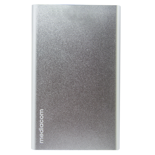 SOS Power Bank 5000 argento