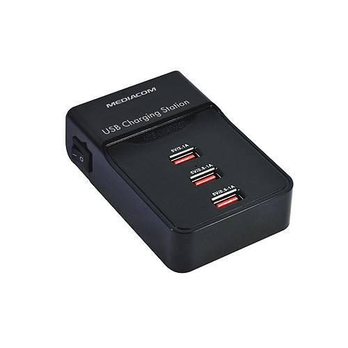 USB CHARGING STATION black