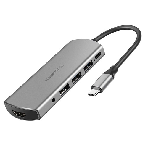 USB-C to HDMI - Type C - USB 3.0 e Power Delivery