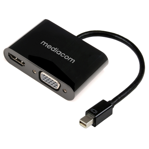 Mini Display Port to HDMI e VGA