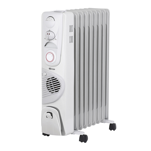 TERMOZETA Radiatore ad olio 9 elementi turbo con timer