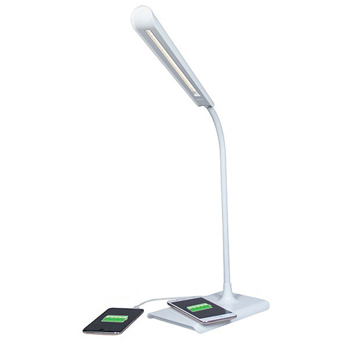 Lampada LED USB con wireless charger