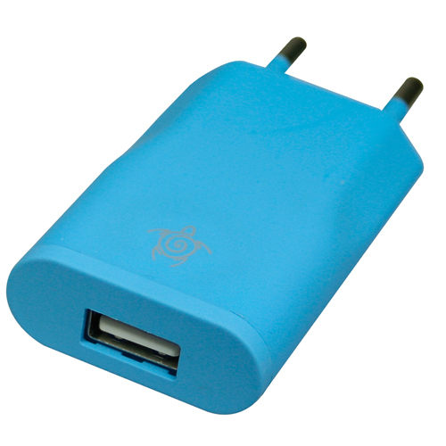 USB Home Charger azzurro